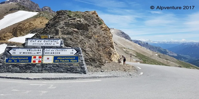Cycling Col du Galibier from St Michel de Maurienne
